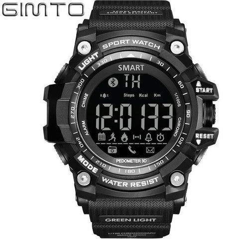 GIMTO Outdoor smart watch sport watch Men Running Digital Militar Men's Watches stopwatch smartwatch android Electronics Clock