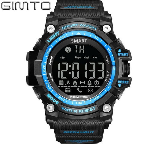 GIMTO Outdoor smart watch sport watch Men Running Digital Militar Men's Watches stopwatch smartwatch android Electronics Clock