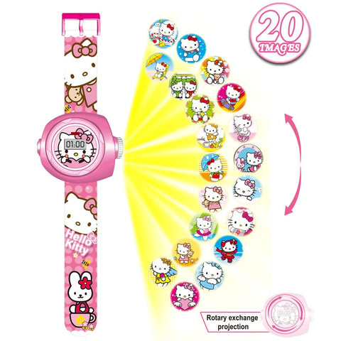 2019 Kids Digital Watch Boys Cartoon Watches Children Luminous Projector Baby Toy Watch Gifts for Girls Boys Reloj