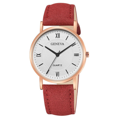 Top Brand Women's Watches Fashion Leather Wrist Watch Women Watches Ladies Watch Clock Mujer Bayan Kol Saati Montre Feminino