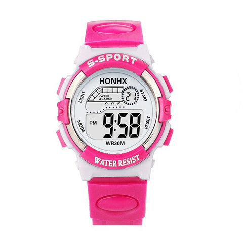 Waterproof Children Watch 2019 Kids Child Boy Girl Multifunction Waterproof Sports Electronic Watch Watches Select Gift for kid