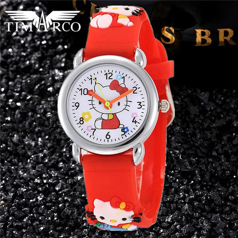 2019 New Kid Cute Cartoon Brand Silicone Strap Watches Enfants Girls Clock Women Children Boy Baby Nylon Saats Relogio Infantil