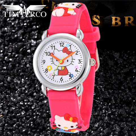 2019 New Kid Cute Cartoon Brand Silicone Strap Watches Enfants Girls Clock Women Children Boy Baby Nylon Saats Relogio Infantil