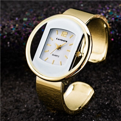 Fashion Gold Stainless Steel Women's Bracelet Bangle Watches 2019 Trends Luxury Brand Ladies Jewelry Watch Bayan Kol Saati Clock