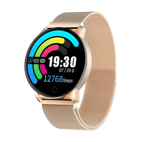 Makibes T5 PRO Advanced Milanese magnetic Fitness Tracker Smart Watch Blood Pressure Monitor Smartwatch Fashion PK Q8 Bracelet