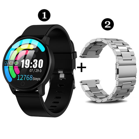 Makibes T5 PRO Advanced Milanese magnetic Fitness Tracker Smart Watch Blood Pressure Monitor Smartwatch Fashion PK Q8 Bracelet