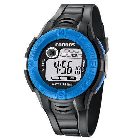 Kid Watch Children Waterproof Outdoor Sports Boys Digital Clock Unisex Multifunction Date Baby Girl Wristwatch Week Display 2019