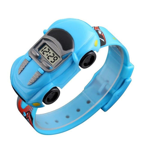 2019 Children Kids Boy Watches Car Toy Digital LED Quartz Sports Electronic Quartz Sport Watch Shock WristWatch