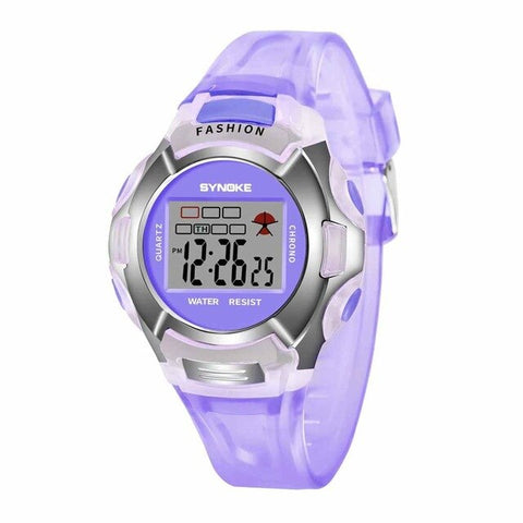 Kids watch luminous alarm waterproof multifunctional student electronic  2019 boy girl student Kid Watch relogio infantil Q524