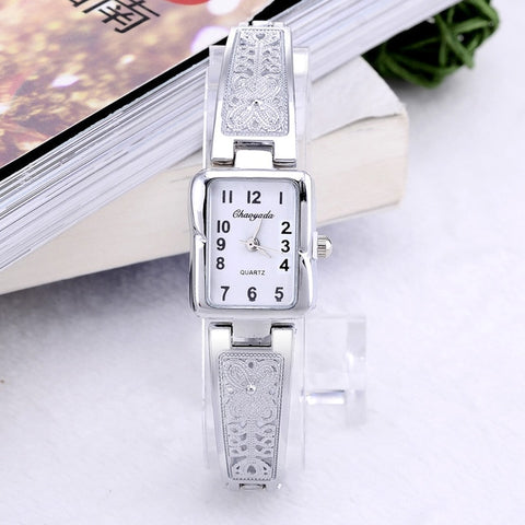 Luxury Brand Top Fashion Silver Watch Women's Watches Bracelet Gold Watch Full Steel Quartz Watch Clock montre homme reloj mujer