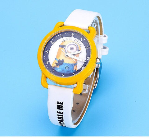 New Fashion Minions Cartoon kids watches Cute quartz girl watch for kids children gift wristwatch reloj infantil boys watches