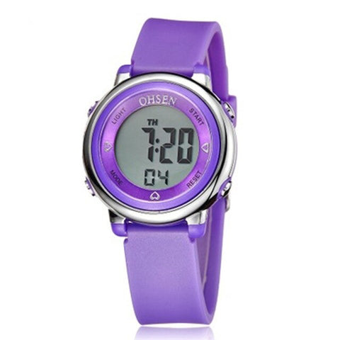 Kids Watches Children Digital LED Fashion Sport Watches Cute boys girls Wrist watch Waterproof Gift Watch Alarm Men Clock OHSEN