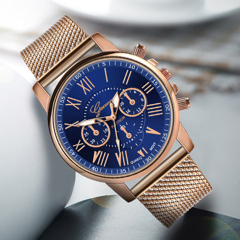 New Men/Women's Wristwatch  Blue-ray glass Fashion Silicone Top Band Luxury Casual Sports Business Round Dial Quartz Watch