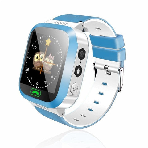 Baby Watch With Remote Camera SIM Calls Gift For Children Wristwatch Waterproof LBS Positioning 2G Network