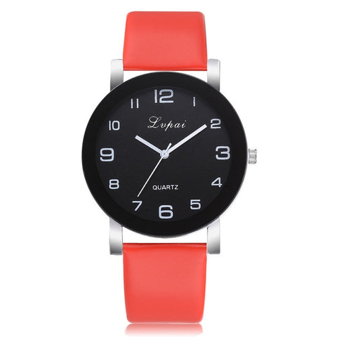 Fashion 2019 Lvpai Women's Casual Quartz Leather Band Watch Analog Wrist Watch Valentine Gift Crystal Stainless Steel Dropship55