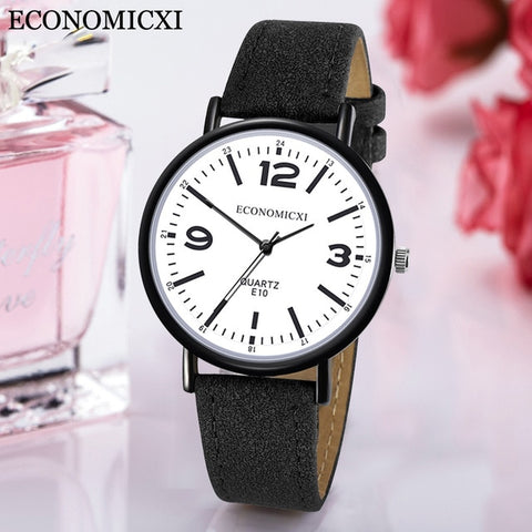 Luxury Top Brand Women's Watch Waterproof Wristwatch Leather Band Quartz Watches Sport Bracelet Watch Red Wristwatches Women