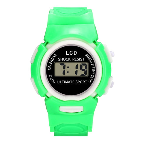 Hot Children Watch Boys Life Waterproof Digital LED Sports Watch Kids Alarm Date Watch Gift reloj digital hombre Reloj Deportivo