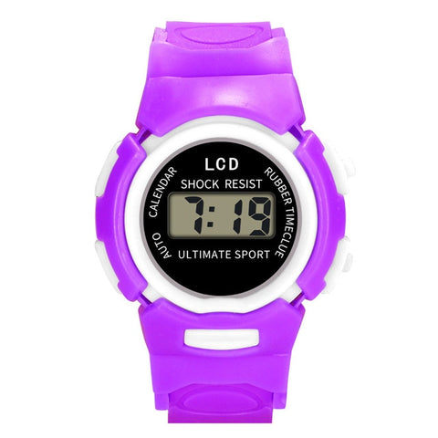 Hot Children Watch Boys Life Waterproof Digital LED Sports Watch Kids Alarm Date Watch Gift reloj digital hombre Reloj Deportivo