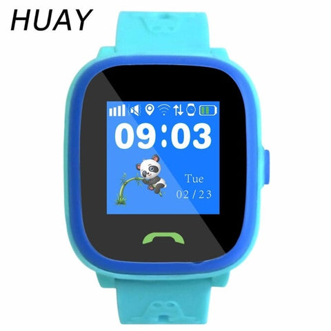 New GPS tracking watch for kids touch Screen Smart SOS Call finder location swimming IP67 waterproof  children Watch HW8S