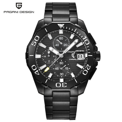 2019 New Brand PAGANI DESIGN 1617 Men's Military Sport Mechanical Watches Waterproof Stainless Steel Top Brand Luxury Men Watch