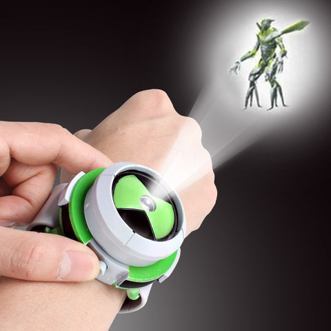 High Quality BEN 10 Watch Omnitrix Toys For Kids Projector Watches Genuine Projector Medium Support Children Christmas Toy