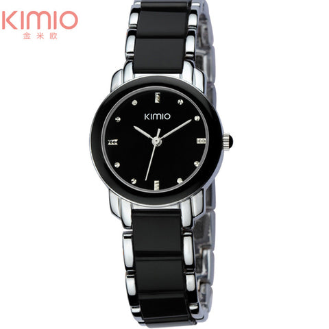 Kimio luxury Fashion Women's watches quartz watch bracelet wristwatches stainless steel bracelet women watches with Gift Box