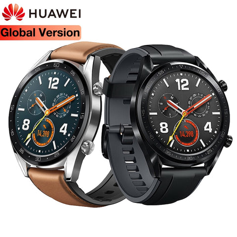 Global HUAWEI Watch GT Waterproof Smart Watch Sleep Heart Rate Tracker Support GPS Man Sport Tracker SmartWatch For Android IOS