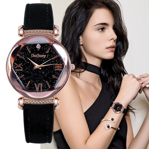 Gogoey Women's Watches 2018 Luxury Ladies Watch Starry Sky Watches For Women Fashion bayan kol saati Diamond Reloj Mujer 2018