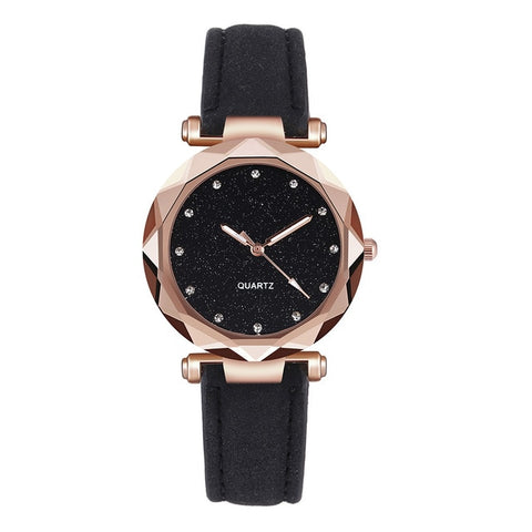 Luxury Women Watches 2019 Fashion Diamond Starry Sky Ladies Watch Casual Women Quartz Wristwatch Relogio Feminino Zegarek Damski