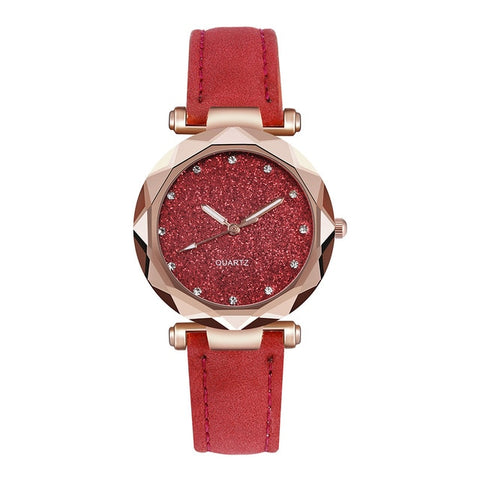 Luxury Women Watches 2019 Fashion Diamond Starry Sky Ladies Watch Casual Women Quartz Wristwatch Relogio Feminino Zegarek Damski