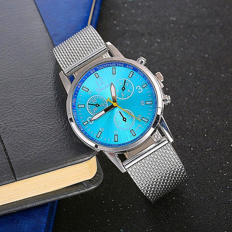 2019 fashion  luxury watch women Geneva women's watch luxury PVC fashion mesh strap watch womens watches