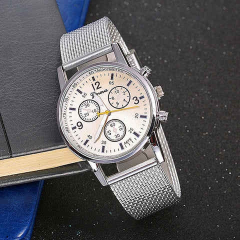 2019 fashion  luxury watch women Geneva women's watch luxury PVC fashion mesh strap watch womens watches