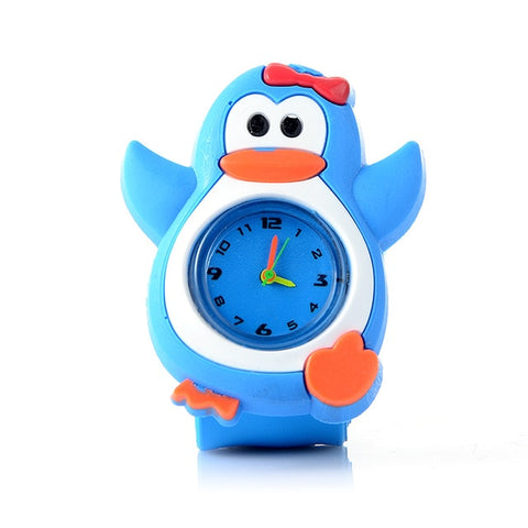 Hot 3D 16 Animals Shape Cute Children'S Cartoon Watch Child Silicone Quartz Wristwatch Baby Girl Boy More Intimate Holiday Gift