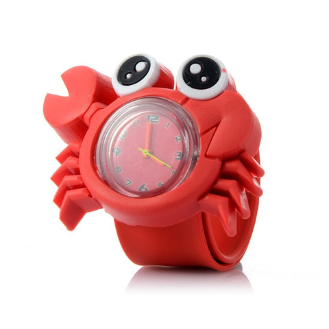 Hot 3D 16 Animals Shape Cute Children'S Cartoon Watch Child Silicone Quartz Wristwatch Baby Girl Boy More Intimate Holiday Gift