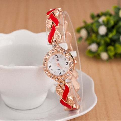 2019 New Brand JW Bracelet Watches Women Luxury Crystal Dress Wristwatches Clock Women's Fashion Casual Quartz Watch reloj mujer