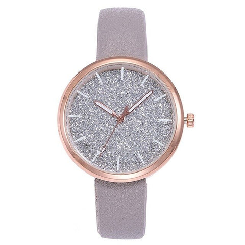 New Arriveshi Simple Fashion Women's Watch Sparkling Women's Watch Relogio Feminino Montre Femme Horloge Zegarek Damski