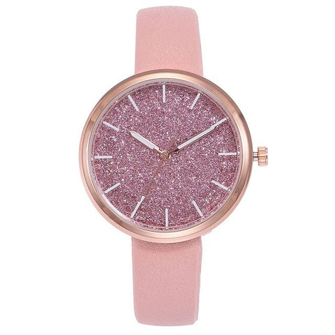 New Arriveshi Simple Fashion Women's Watch Sparkling Women's Watch Relogio Feminino Montre Femme Horloge Zegarek Damski