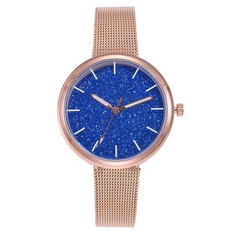 New Arriveshi Simple Fashion Women's Watch Sparkling Women's Watch Relogio Feminino Montre Femme Horloge Zegarek Damski