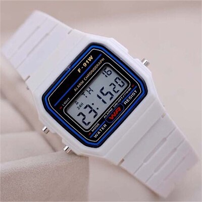 TMC#493 New Design Simple Rose Children Digital Watches Silicone Strap Boys Girls Electronic Watch Hot Montre Enfant 2019