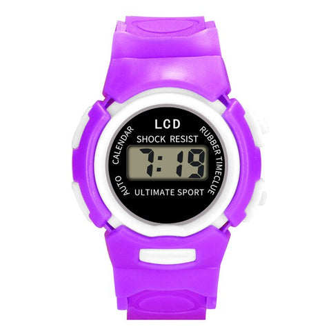 New children's outdoor Baby Boy Girl Alarm Analog Digital Multifunction Sport LED waterproof kid Wrist Watch Clock W50