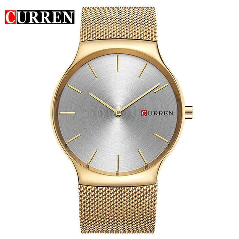 CURREN 8256 Watches men luxury brand Watchquartz sport military men steel wristwatches dive 30m Casual watch relogio masculino