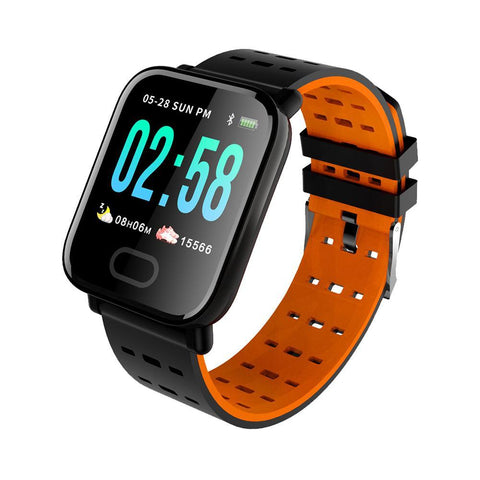 A6 Smart Watch With Heart Rate Monitor Fitness Tracker Blood Pressure Smartwatch Waterproof Reminder Men For Android IOS