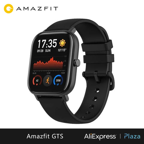 Xiaomi Huami Amazfit GTS Smartwatch (new, smart watch, waterproof swimming, bluetooth, GPS, sport) [Global Version]