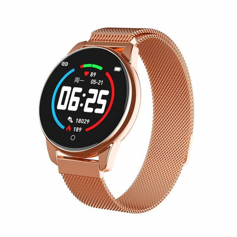 M4  Fitness SIngle Touch Band 24-Hour Heart Rate Blood Pressure Sleep Monitor Business Style Smart Watch Men Women