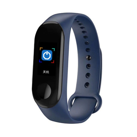 M3 Smart watch Waterproof Wristband Heart Rate Blood Pressure Monitor Bluetooth Smarwatch For xiaomi 3 band Android IOS Phone