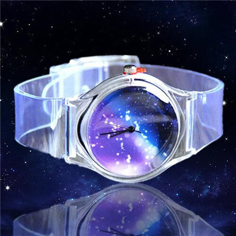 Starry Sky Space Watch Little Star Silicone Watches Kids Sport Quartz Watch Luxury Brand Hot Boys Girls Watches Relojes Mujer