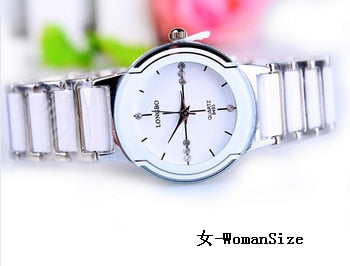 Hot Selling Classic quartz lovers watch ceramic watch waterproof gift Woman watch 2016 new LONGBO Men luxury Brand Wristwatches