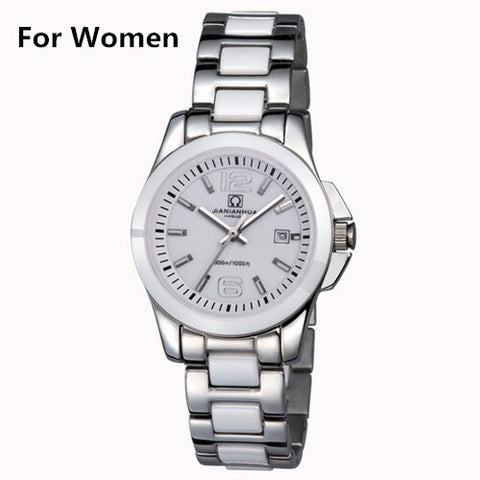 Carnival ceramic lovers automatic mechanical watch military sports dive men white ladies luxury brand watches waterproof relogio