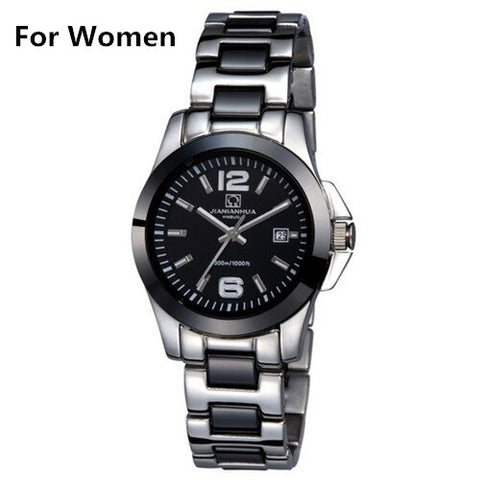 Carnival ceramic lovers automatic mechanical watch military sports dive men white ladies luxury brand watches waterproof relogio