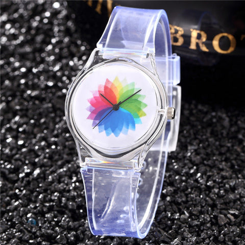 Starry Sky Space Watch Little Star Silicone Watches Kids Sport Quartz Watch Luxury Brand Hot Boys Girls Watches Relojes Mujer